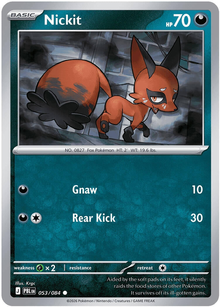 Image for Nickit (053/084) (ME05) - Pokemon