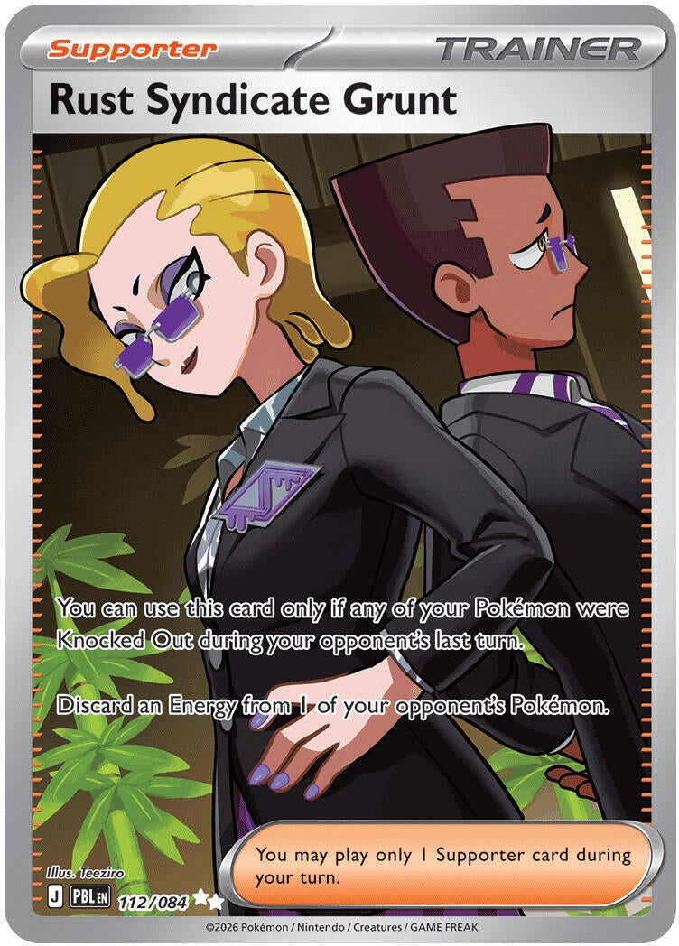 Image for Rust Syndicate Grunt (112/084) (ME05) - Pokemon