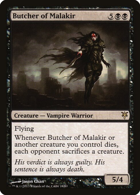 Butcher of Malakir - Duel Decks: Sorin vs. Tibalt - 18