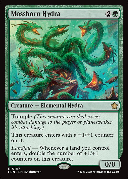 Mossborn Hydra - Foundations - 107
