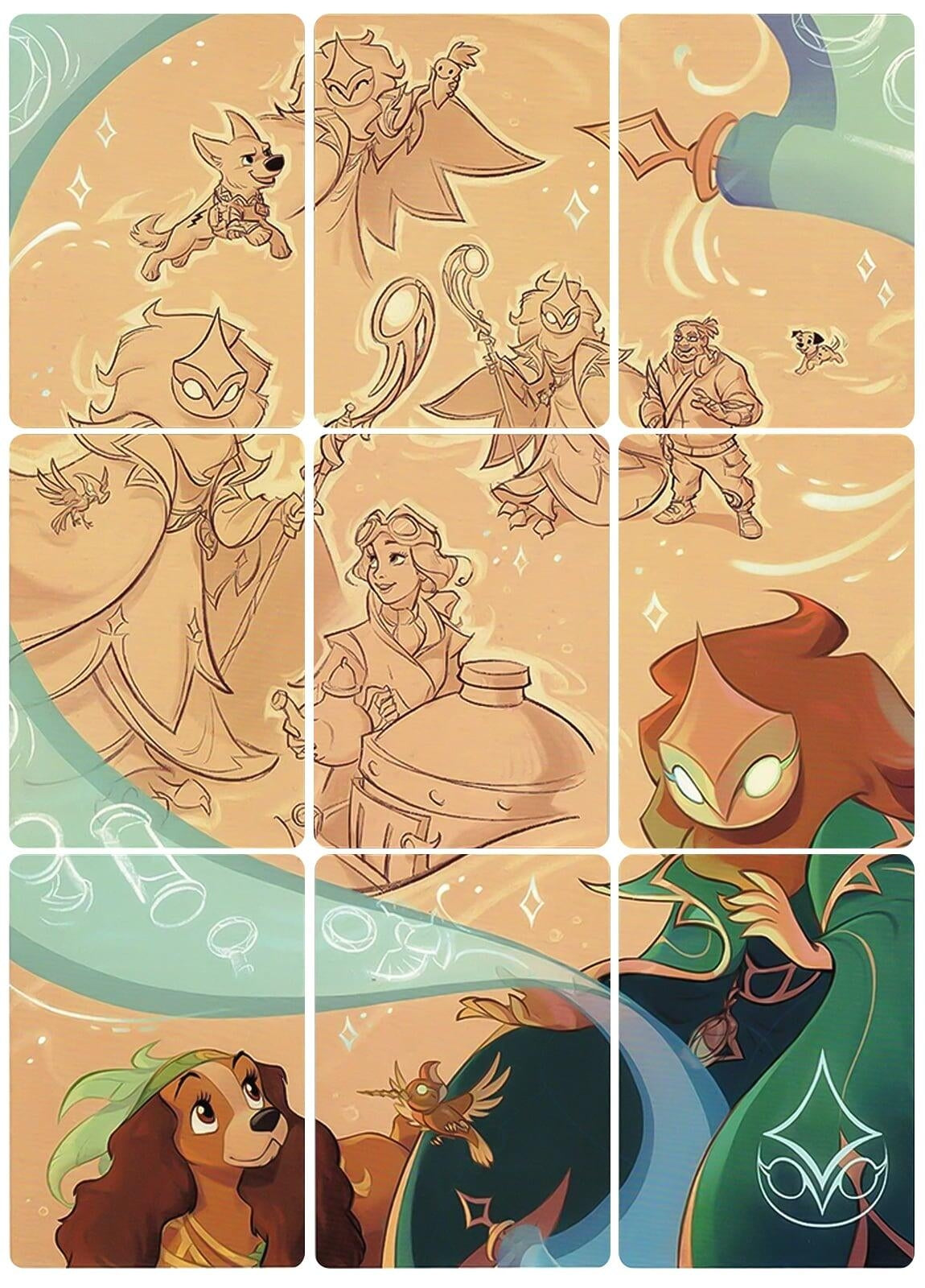 Image for Archazia's Island Puzzle Insert (Set of 9) (Version 2 of 2) (7) - Disney Lorcana