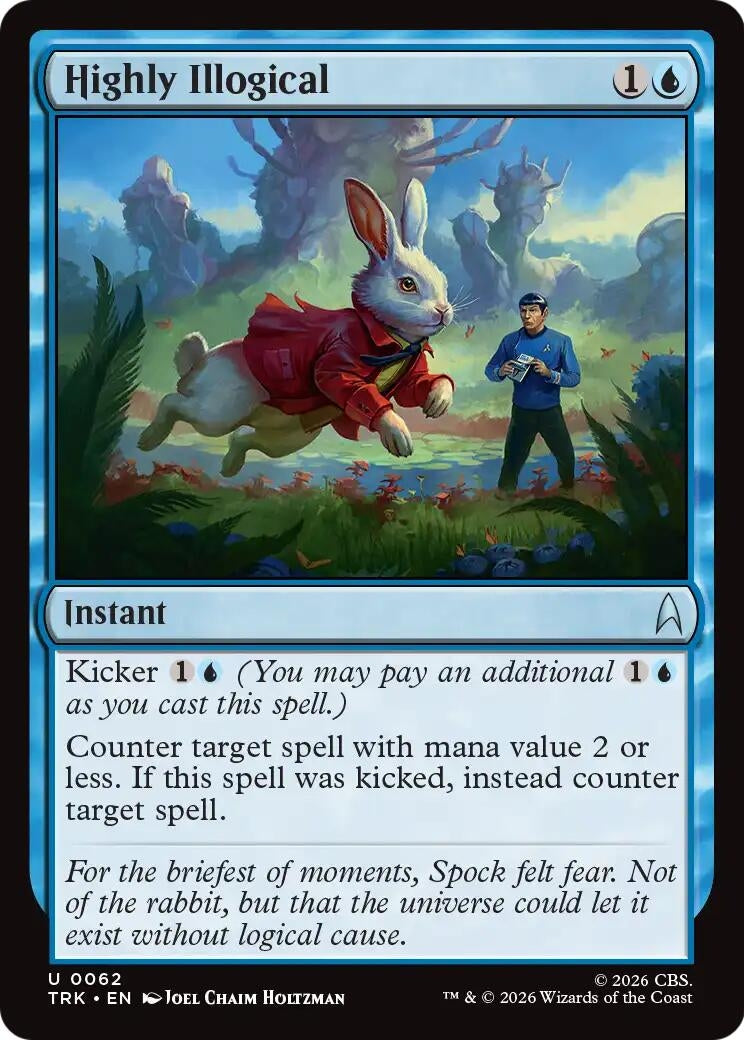 Image for Highly Illogical (62) (TRK) - Magic: The Gathering