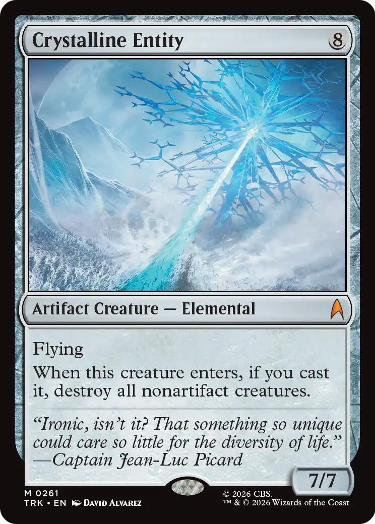 Image for Crystalline Entity (TRK) - Magic: The Gathering