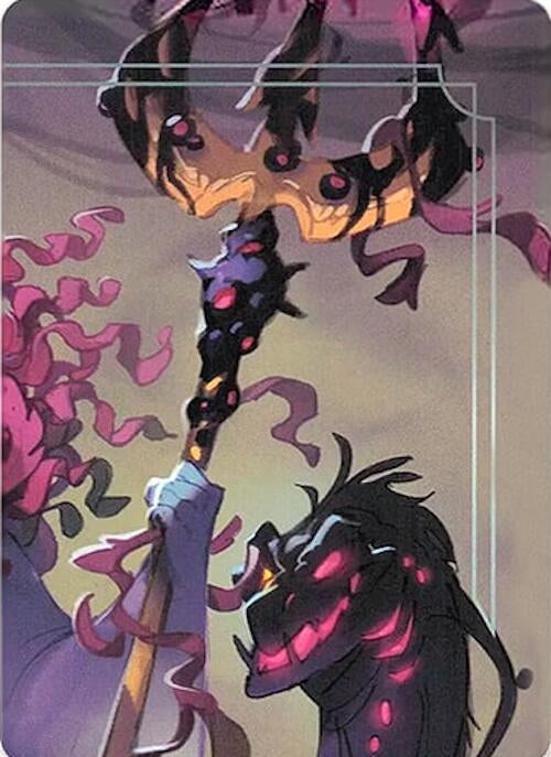Image for Ursula - Sea Witch Queen Puzzle Insert (Top Right) (4) - Disney Lorcana