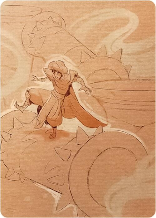 Image for Reign of Jafar Puzzle Insert (Version 2 of 2) (Bottom Right) (8) - Disney Lorcana