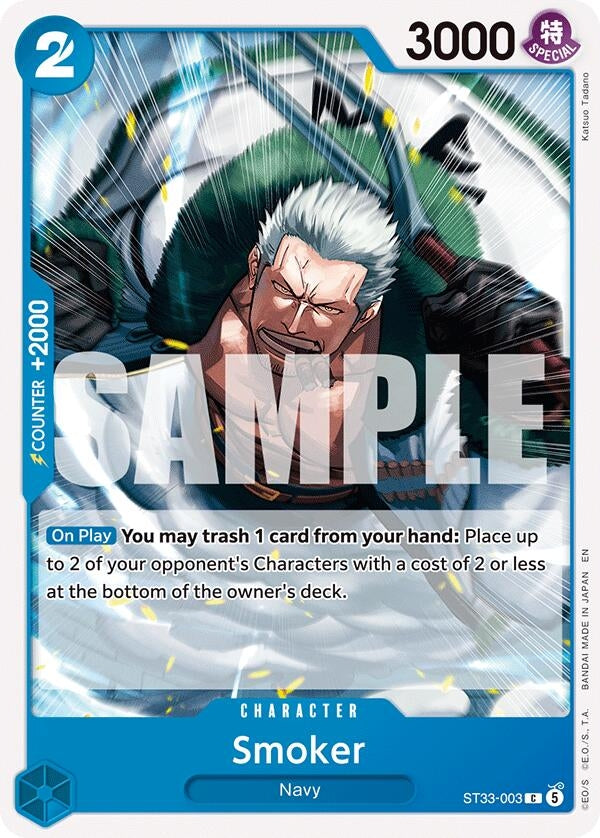 Image for Smoker (ST33-003) (ST-33) - One Piece Card Game