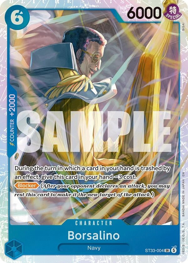 Image for Borsalino (ST33-004) (ST-33) - One Piece Card Game