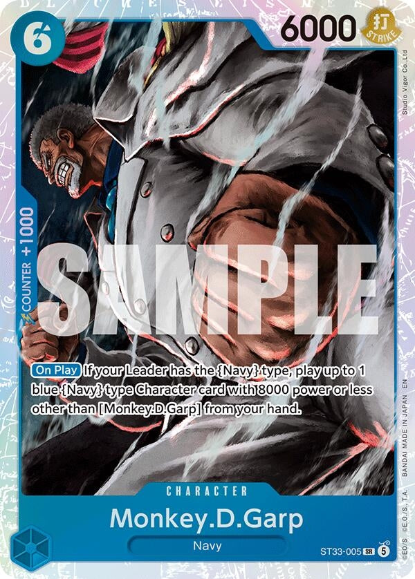 Image for Monkey.D.Garp (ST33-005) (ST-33) - One Piece Card Game
