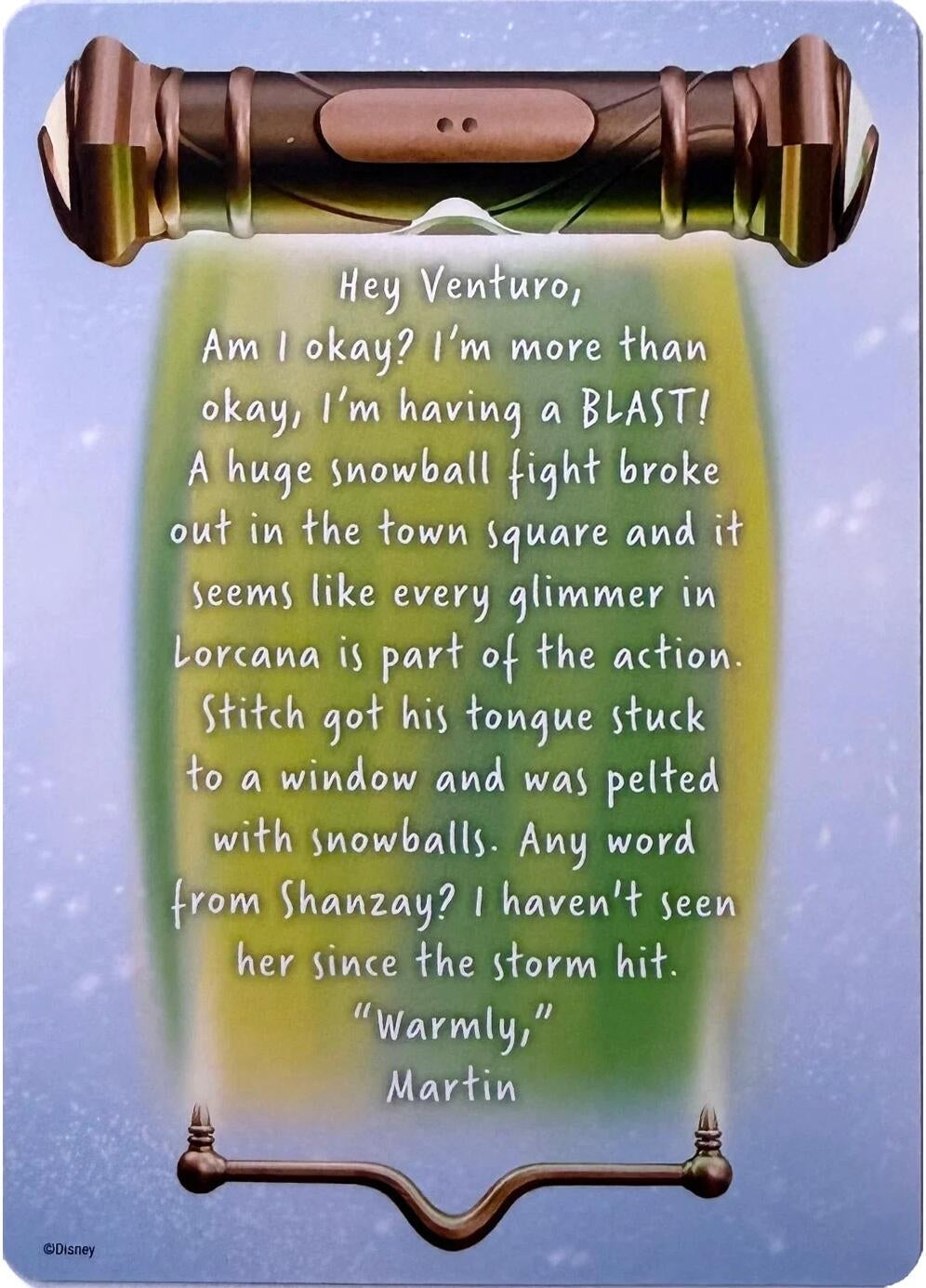 Image for Winterspell Lore Card (2 of 9) (11) - Disney Lorcana