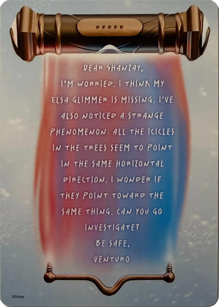 Image for Winterspell Lore Card (5 of 9) (11) - Disney Lorcana