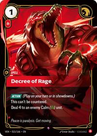 Decree of Rage - Vendetta - 015/166