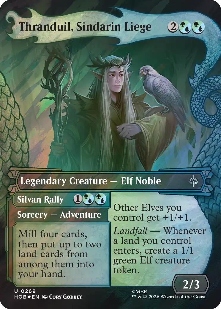 Image for Thranduil, Sindarin Liege (Showcase) (Surge Foil) (269) (HOB) - Magic: The Gathering