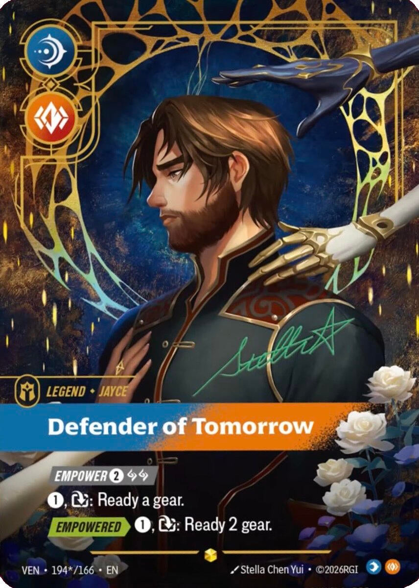 Image for Jayce, Defender of Tomorrow (Signature) (194*/166) (VEN) - Riftbound: League of Legends Trading Card Game
