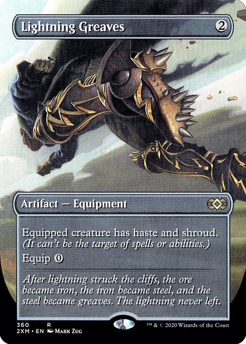 Lightning Greaves - Double Masters - 360