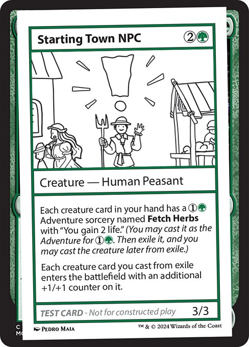 Starting Town NPC - Mystery Booster 2 - 585