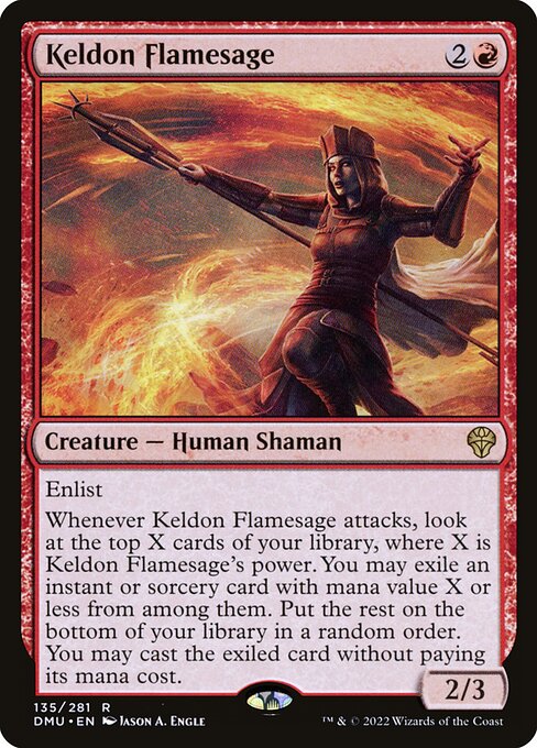 Keldon Flamesage - Dominaria United - 135