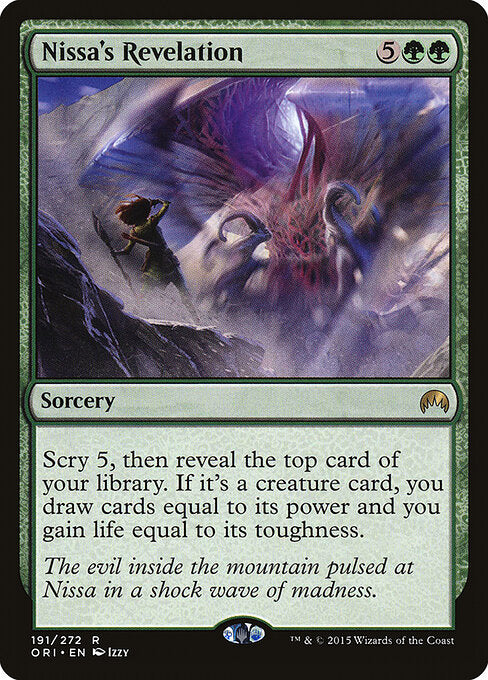 Nissa's Revelation - Magic Origins - 191