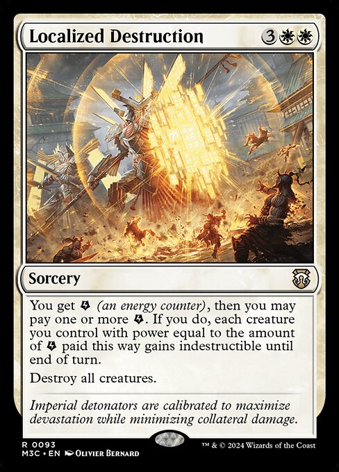 Localized Destruction - Modern Horizons 3 Commander - 93