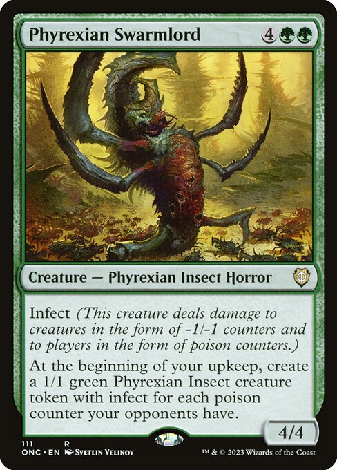 Phyrexian Swarmlord - Phyrexia: All Will Be One Commander - 111