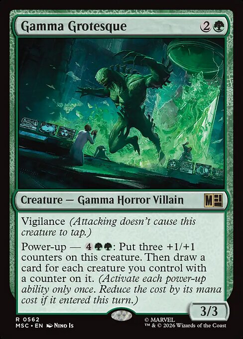 Gamma Grotesque - Marvel Super Heroes Commander - 562