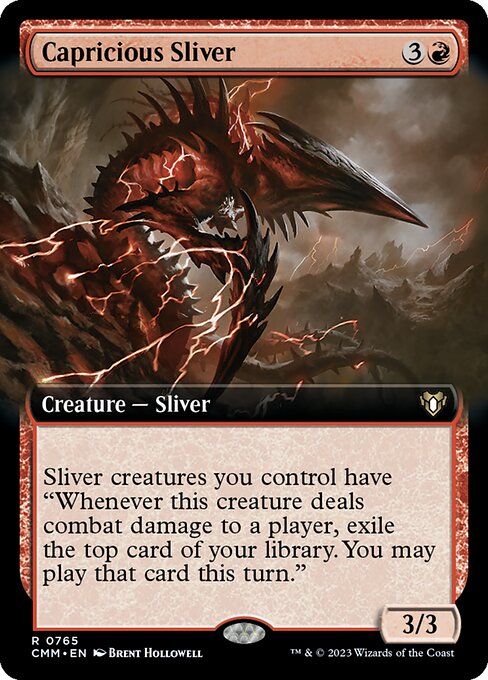 Capricious Sliver - Commander Masters - 765