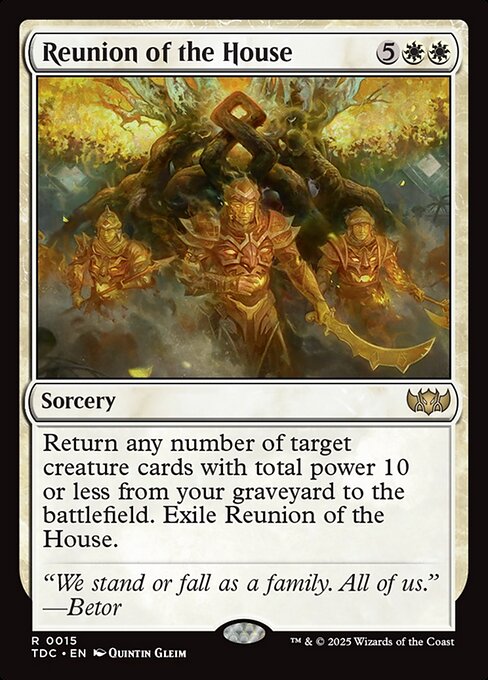 Reunion of the House - Tarkir: Dragonstorm Commander - 15