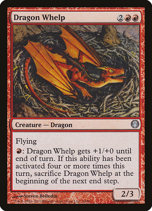Dragon Whelp - Duel Decks: Knights vs. Dragons - 54