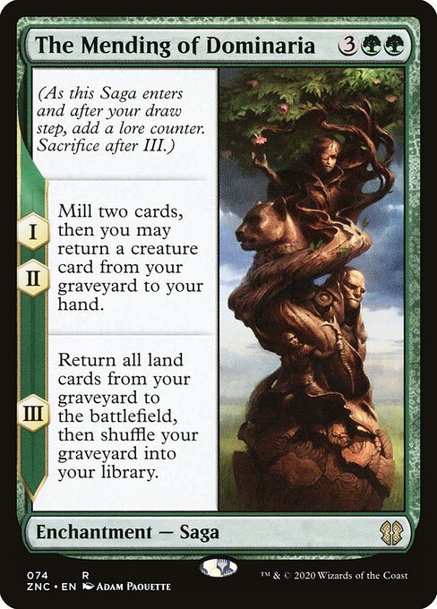 The Mending of Dominaria - Zendikar Rising Commander - 74