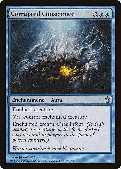 Corrupted Conscience - Mirrodin Besieged - 22