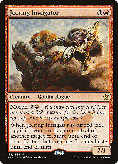 Jeering Instigator - Khans of Tarkir - 113