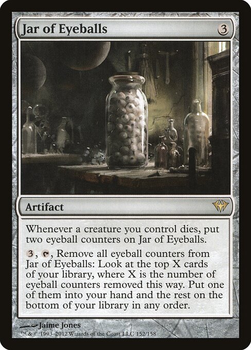 Jar of Eyeballs - Dark Ascension - 152