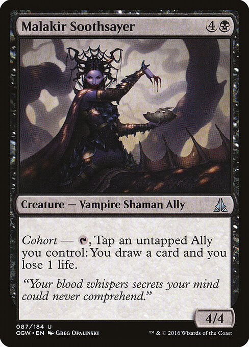 Malakir Soothsayer - Oath of the Gatewatch - 87