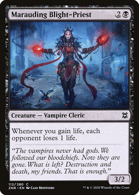 Marauding Blight-Priest - Zendikar Rising - 112