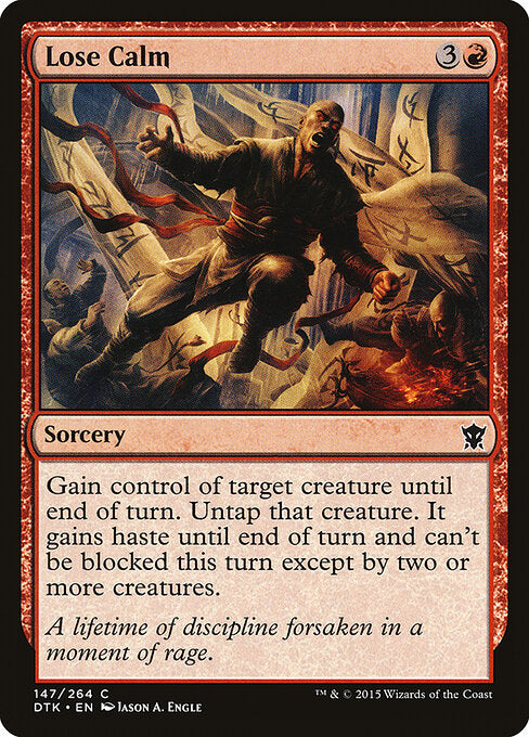 Lose Calm - Dragons of Tarkir - 147