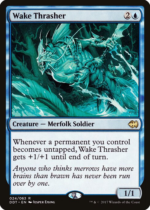 Wake Thrasher - Duel Decks: Merfolk vs. Goblins - 24