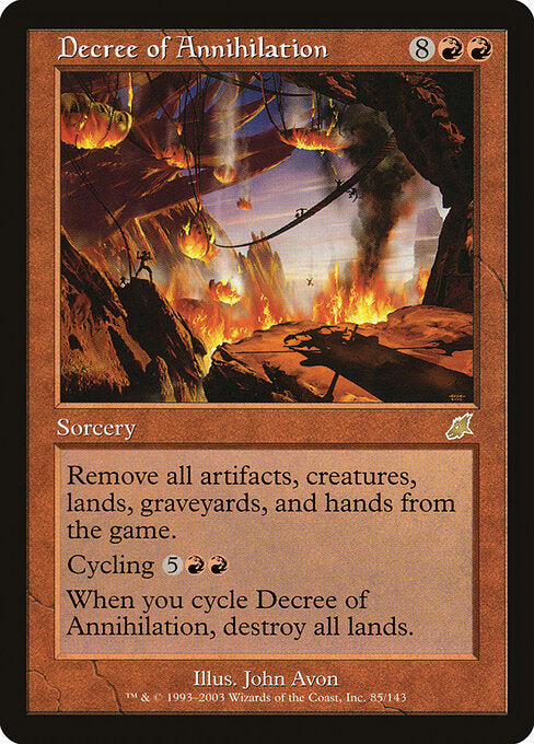 Decree of Annihilation - Scourge - 85