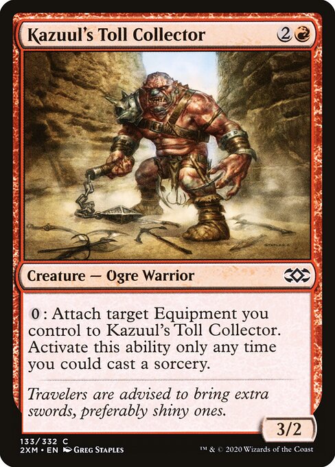 Kazuul's Toll Collector - Double Masters - 133