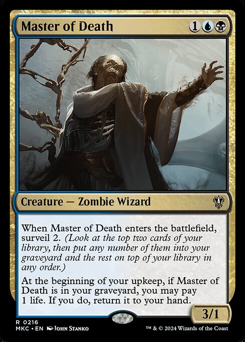 Master of Death - Murders at Karlov Manor Commander - 216