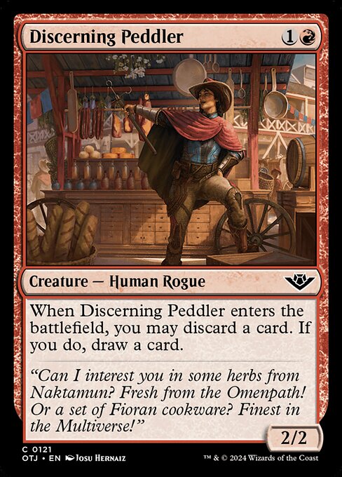 Discerning Peddler - Outlaws of Thunder Junction - 121