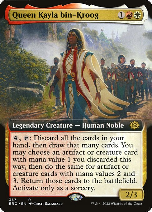 Queen Kayla bin-Kroog - The Brothers' War - 357