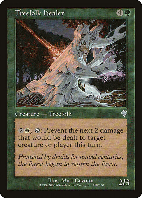 Treefolk Healer - Invasion - 218