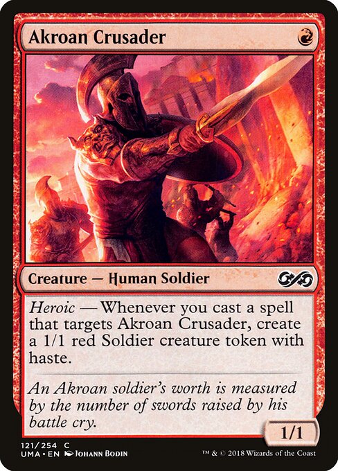 Akroan Crusader - Ultimate Masters - 121