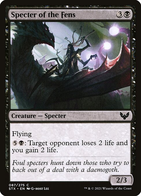 Specter of the Fens - Strixhaven: School of Mages - 87