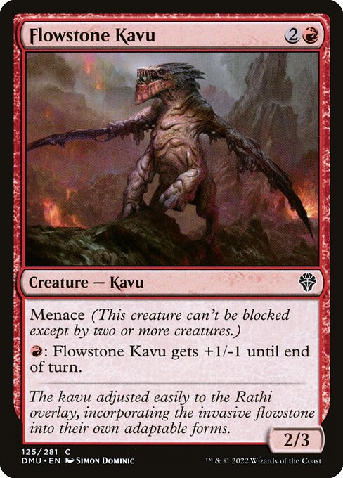 Flowstone Kavu - Dominaria United - 125