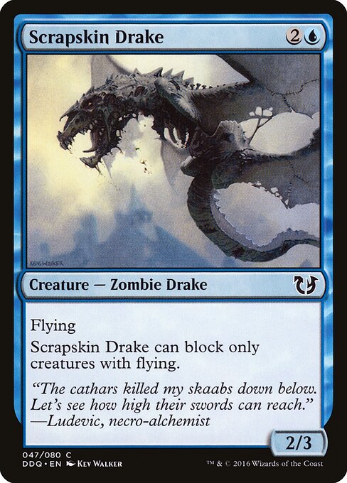 Scrapskin Drake - Duel Decks: Blessed vs. Cursed - 47