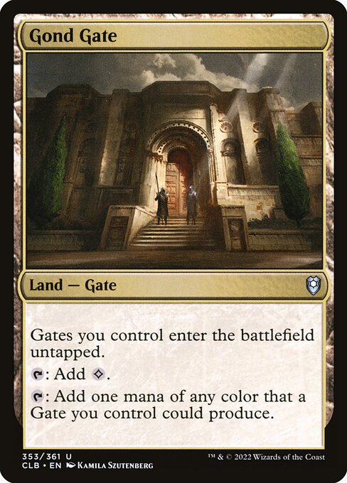 Gond Gate - Commander Legends: Battle for Baldur's Gate - 353