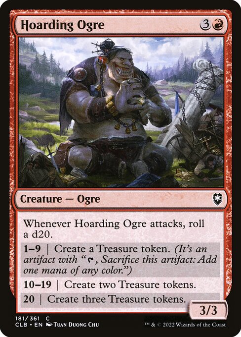 Hoarding Ogre - Commander Legends: Battle for Baldur's Gate - 181