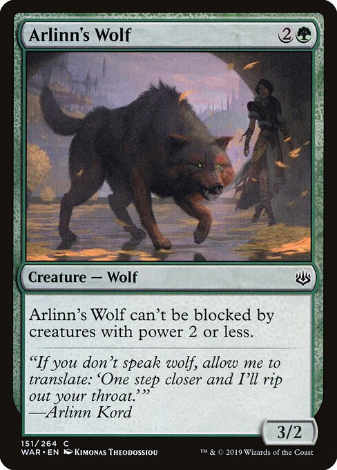 Arlinn's Wolf - War of the Spark - 151