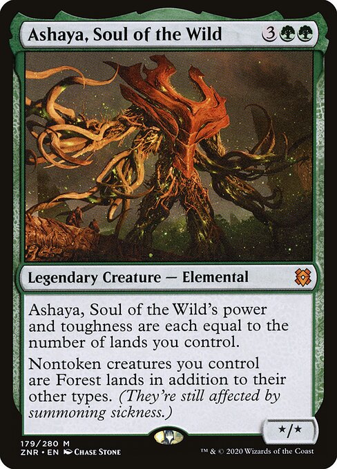 Ashaya, Soul of the Wild - Zendikar Rising - 179
