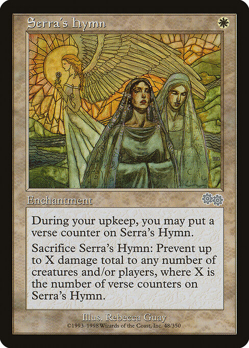 Serra's Hymn - Urza's Saga - 48